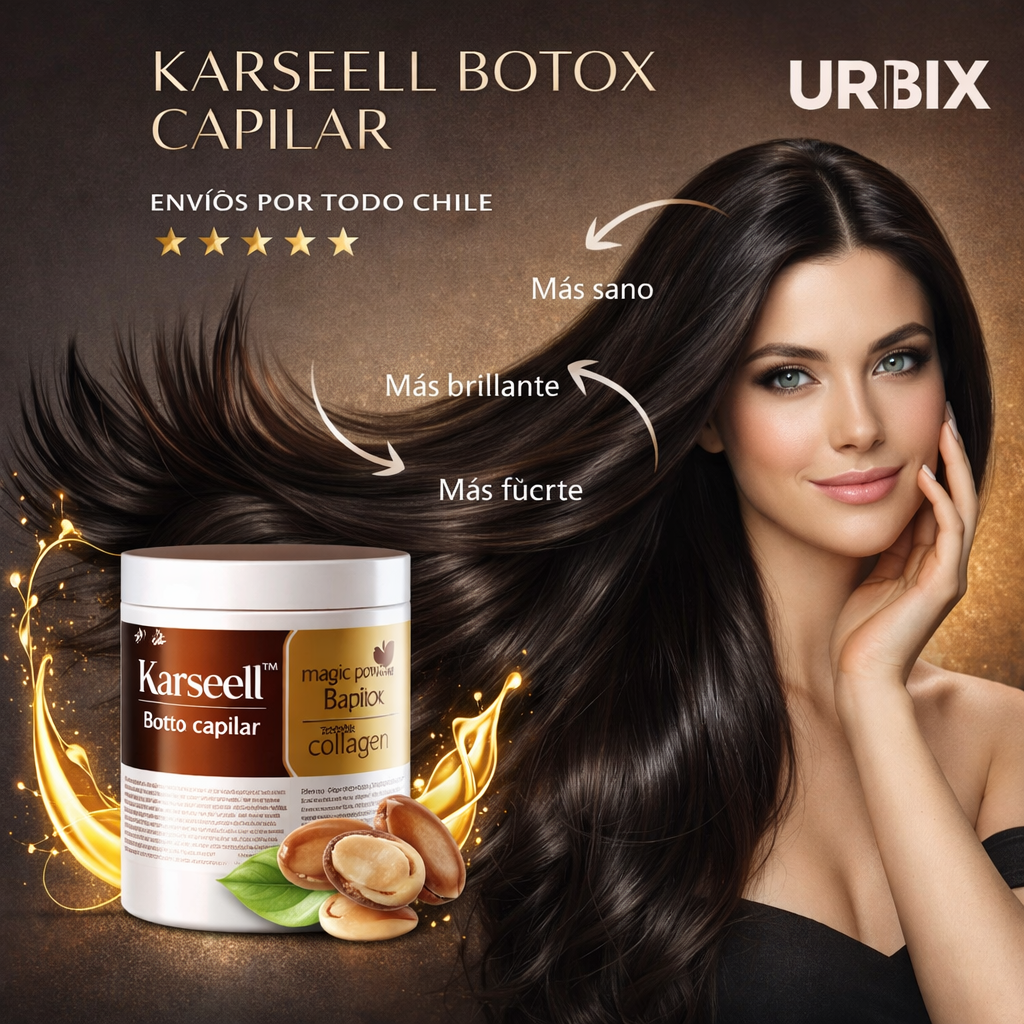 KARSEELL BOTOX CAPILAR - Tratamiento intensivo de reparación y brillo extremo